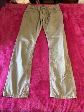 Buckle Black Men's Khaki Pants - Tan